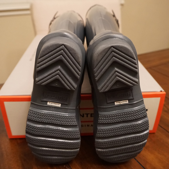 Hunter Original Tall Gloss Rain Boots (Graphite) - Picture 6 of 8